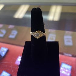 14k Diamond Ring