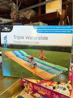 Triple water slide brand new very nice gift 🎁