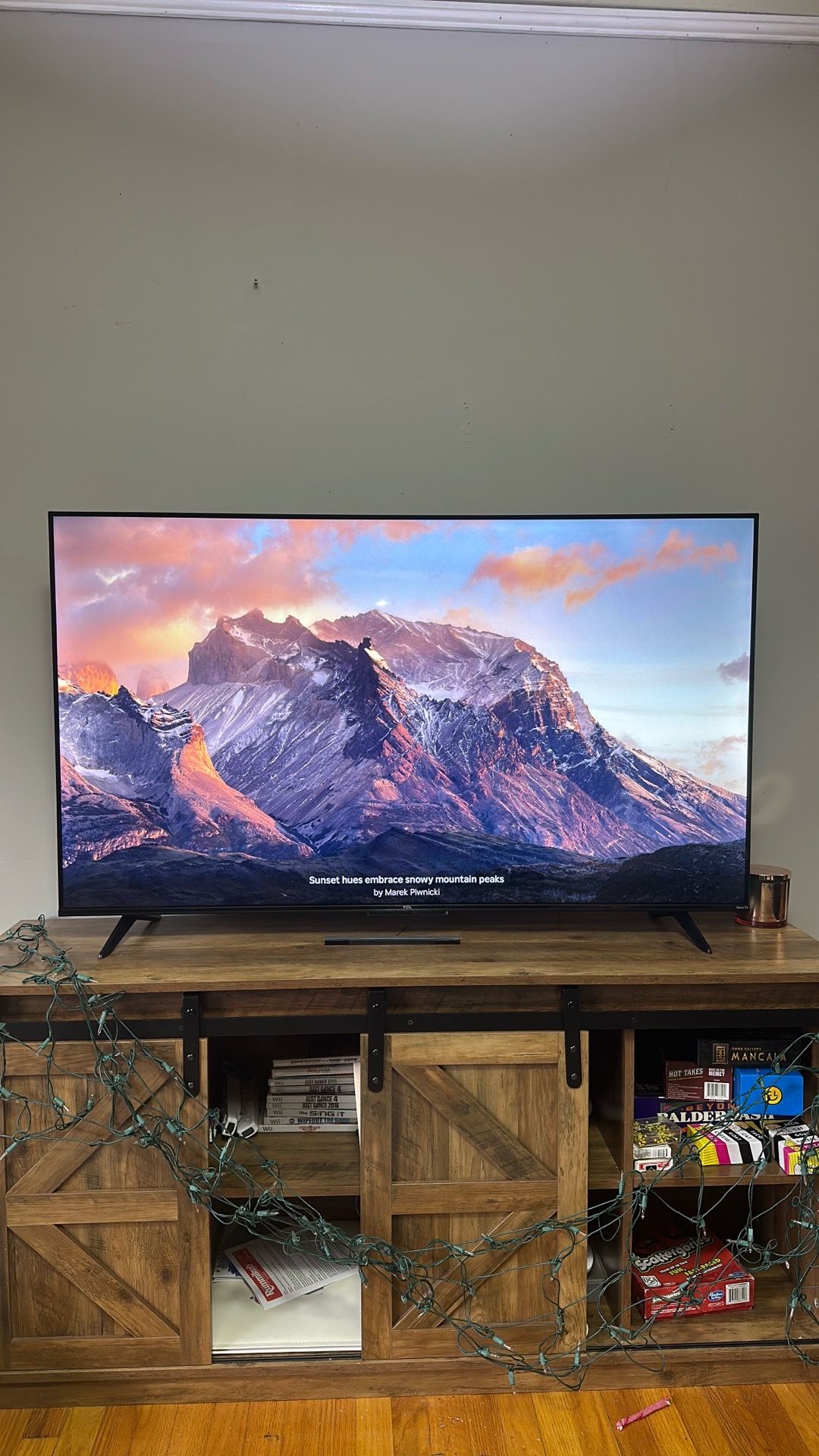 55” TCL Roku TV