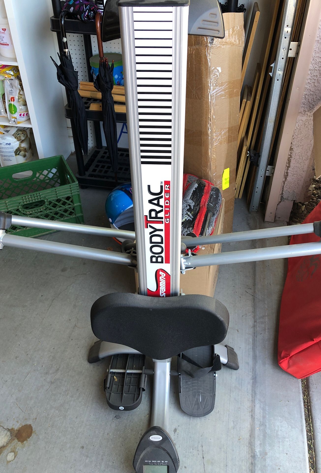 BodyTrac Glider rowing machine