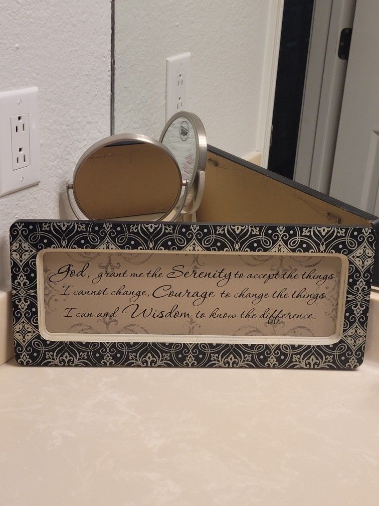 Serenity Prayer Wall Hanging