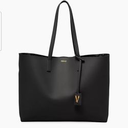 Versace leather Black Purse  Tote