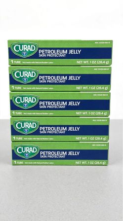Curad Petroleum Jelly Skin Protectant 5-Pack