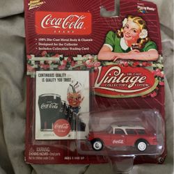 Vintage Coca~cola Die-cast Car Collectors Addition 