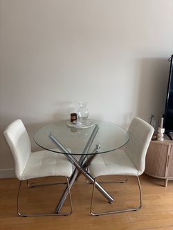 Table and chairs