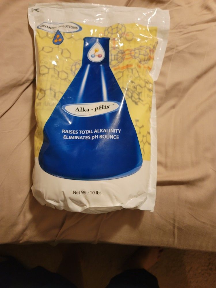 New 10lb Bag Of Alkaline Fix For Pools