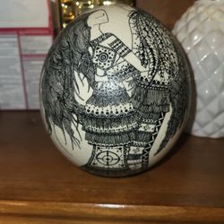 Ostrich Egg Paint 