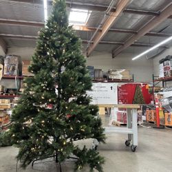 Home Accents 9ft Forest Pine LED Pre-Lit Tree