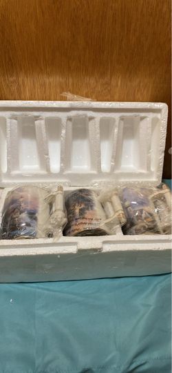 3- NEW Thomas Kinkade Mugs /COA