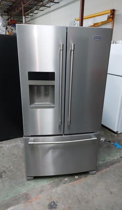 Stainless Steel Maytag French Door EnergyStar Fridge