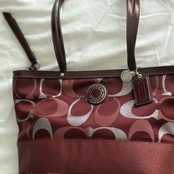 Coach Signature Ava Tote Shoulder Bag - Never Used