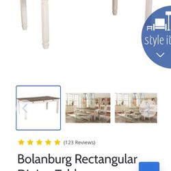 Bolanburg Dining and Living Room Group