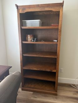Have 2 exact  same bookcases 6 ft tall