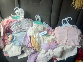 Carter's & Disney Baby Girl Clothing Lot