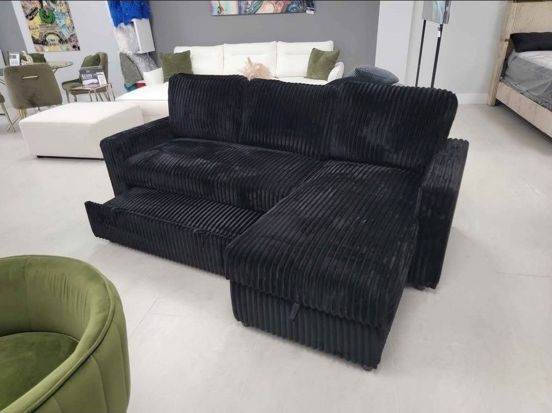 Sleeper Bed Sofa Couch Pull Out Sectional New