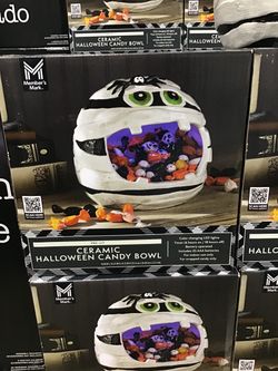 Ceramic Halloween Candy Bowl