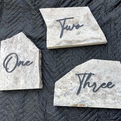 Stone Table Numbers 