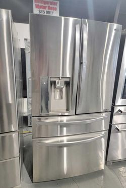 LG 4 Door Stainless Steel Refrigerator
