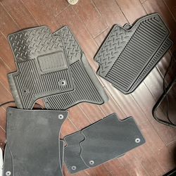 Cloth & Rubber Audi Floor mats 