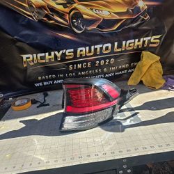 2022-2024 Kia Sportage Halogen LED Tail Light Right Passenger Side OEM