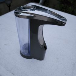 simplehuman Touch-Free Sensor Liquid Soap Pump Dispenser  Pump ,required 4 AA Battery. Not Included.


