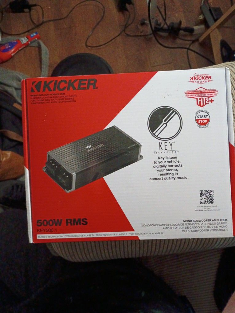 500w Kicker  RMS Amplifier 
