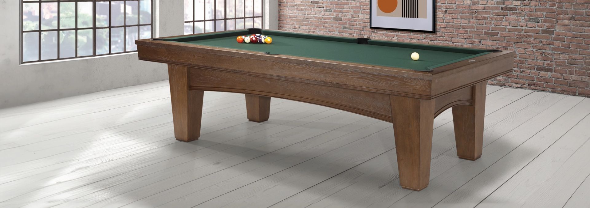 Pool Table - 8 Foot Slate Billiards