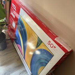 Tcl 50” Tv 