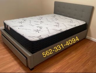 Cama en tamano Full y en Queen Especial Con Colchon