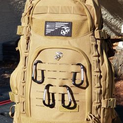 Desert Military-style Backpack 