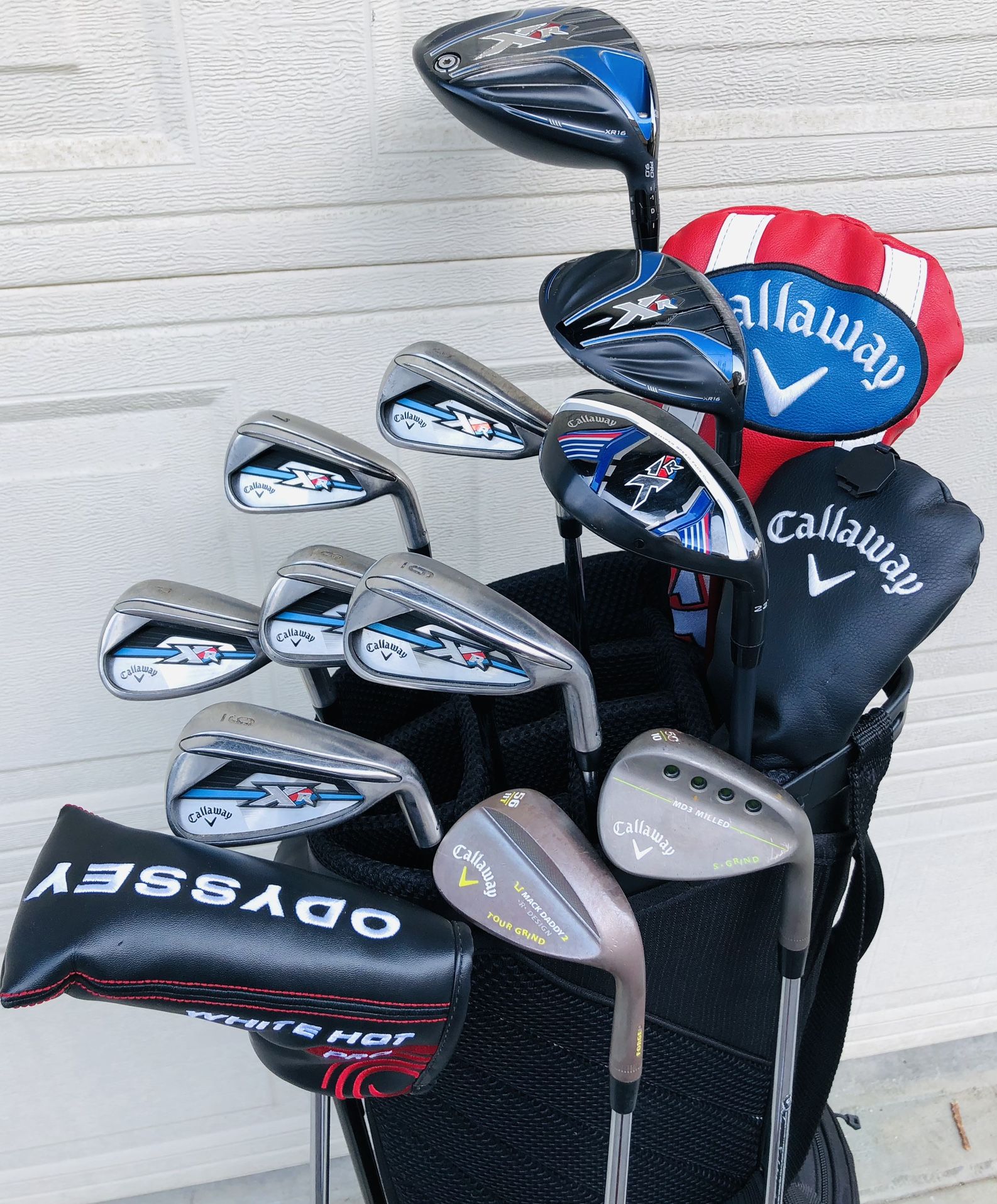 Callaway XR Iron Set 5-PW w/ Callaway XR 9° Driver