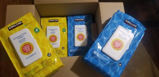 Disinfecting wipes (KIRKLAND Signature)