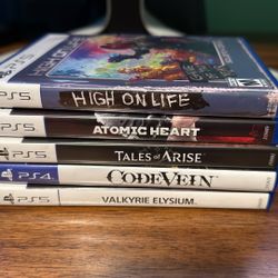 Ps5 And PS4 Games 