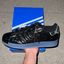 Sp5der x Adidas Superstar “ Core Black “ Size 11