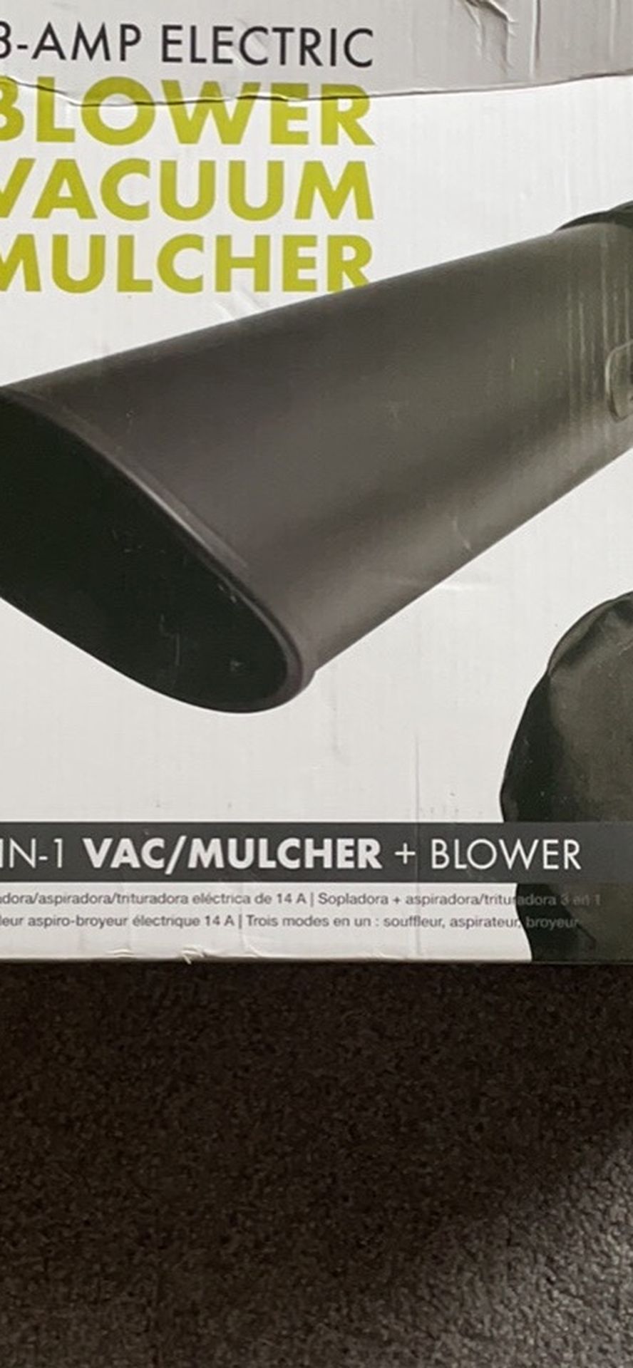 Blower With Vacuum Bag