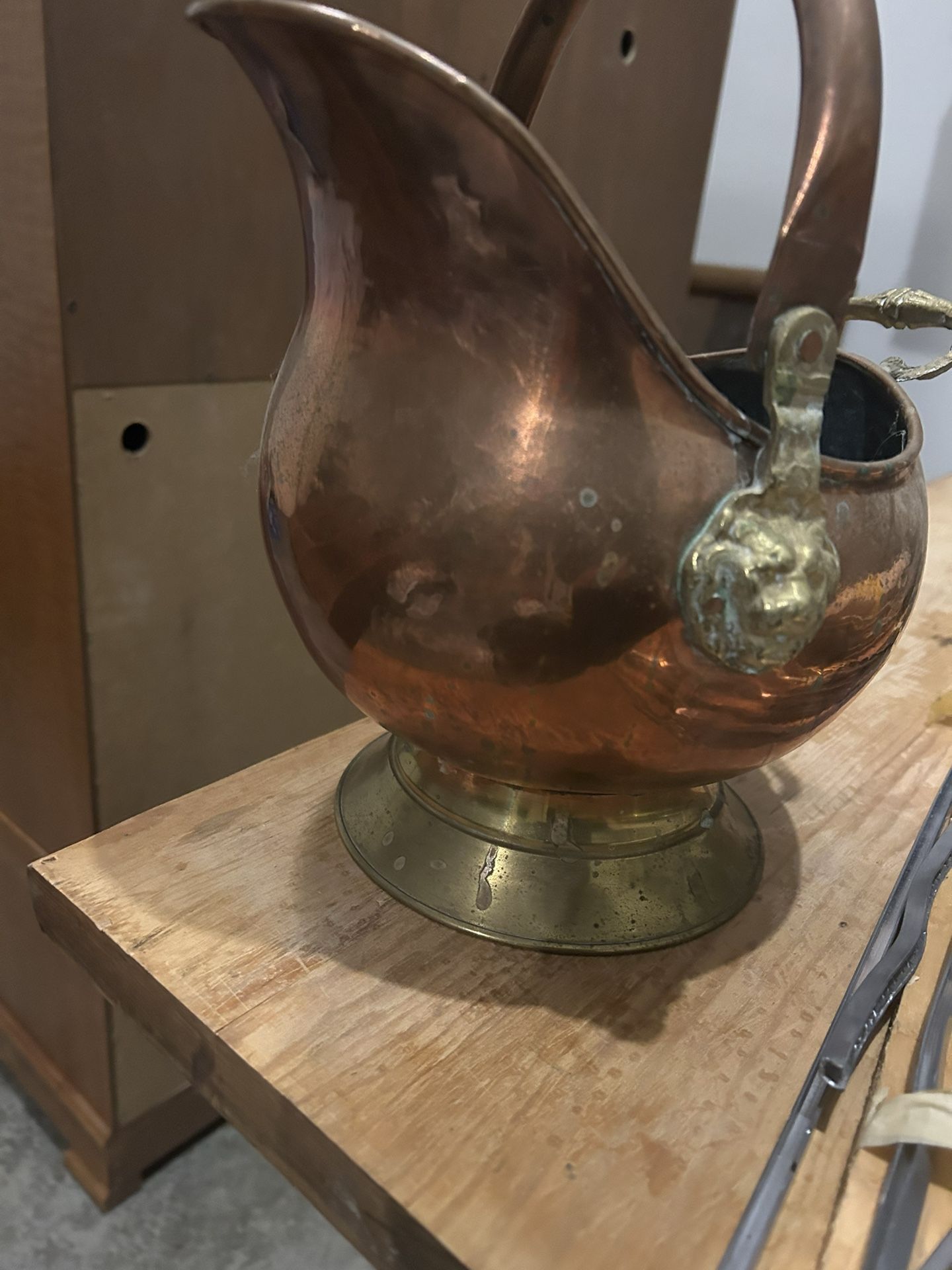 Copper Dutch Coal Scuttle