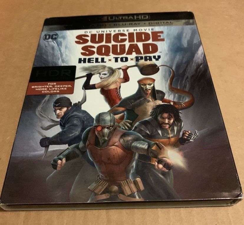 4k bluray dc suicide squad helltopay blu ray