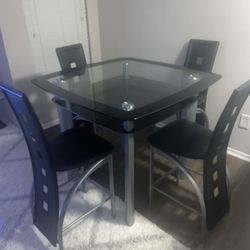 8 Pcs Dining Set & Coffee Table