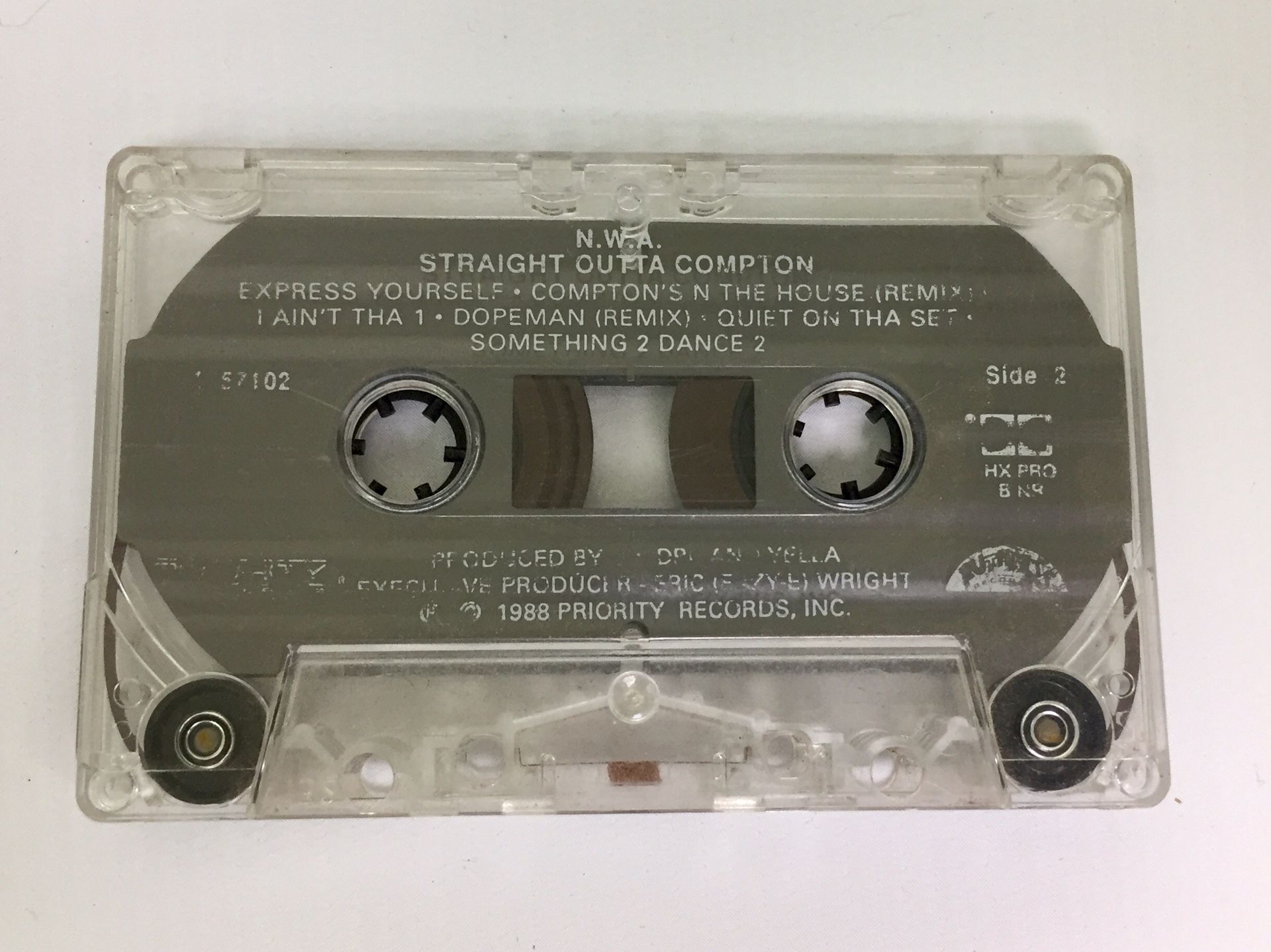 NWA - Straight Outta Compton Vintage Cassette Tape