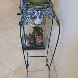 5 Ceramic Pots, No Stand Included