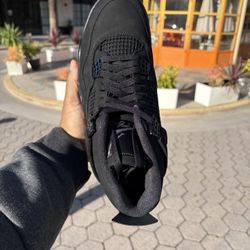 Jordan 4 Black Cat Size 2y, 5.5, 11, 12, And 14