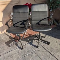 2 Ikea office chairs - Black Excellent Condition 