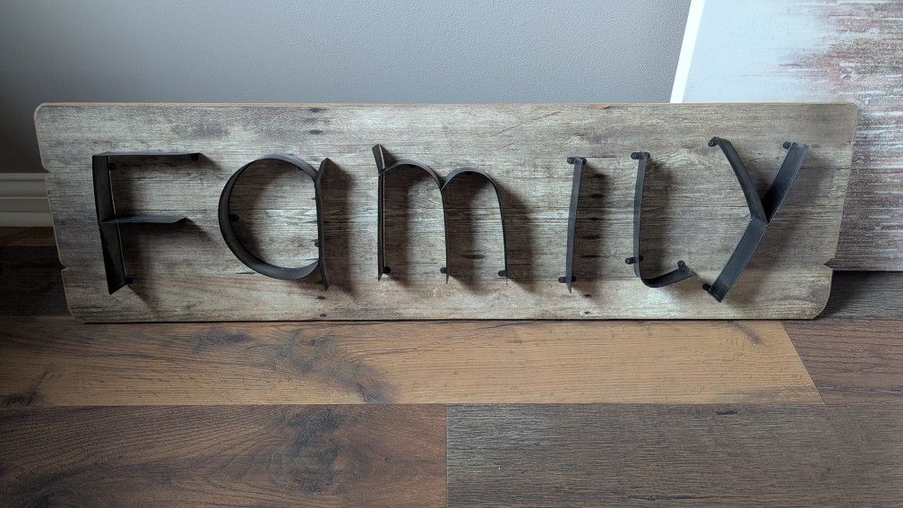 Wood And Metal Art