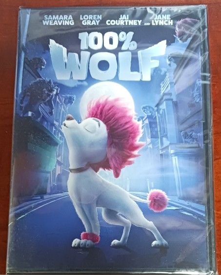 100% Wolf DVD 2019 New Sealed Kids Çhildren Animation Movie PG