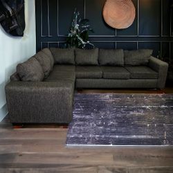 NC Upholstery 2-Piece Sectional Sofa Couch **ALL NYC DELIVERY**