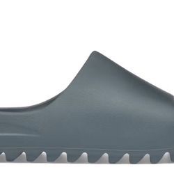 Adidas Yeezy Slides Kids Size 3 Slate Green