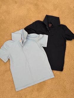School uniform polo shirts - size 6/7. Never worn