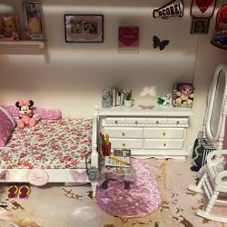 Little Girls Room  Minature Room Box