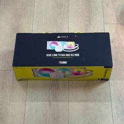 iCUE LINK TITAN 360 RX RGB (White)