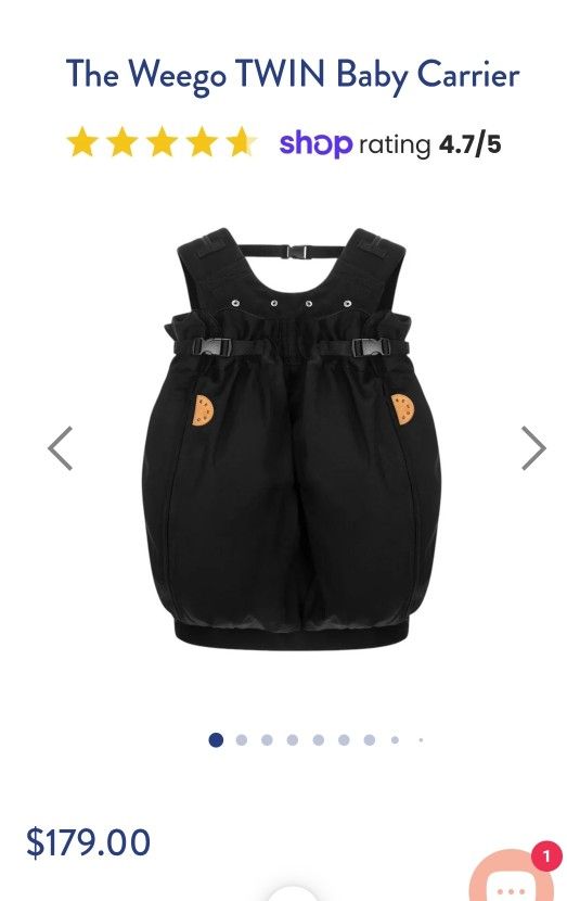 TWIN BABY CARRIER WEEGO